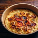 Caramelized Onion & Candied Tomato Frittata Recipe