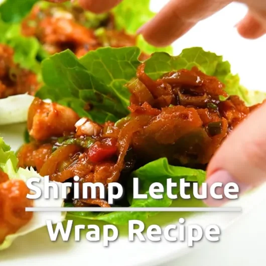 Healthy Shrimp Lettuce Wraps