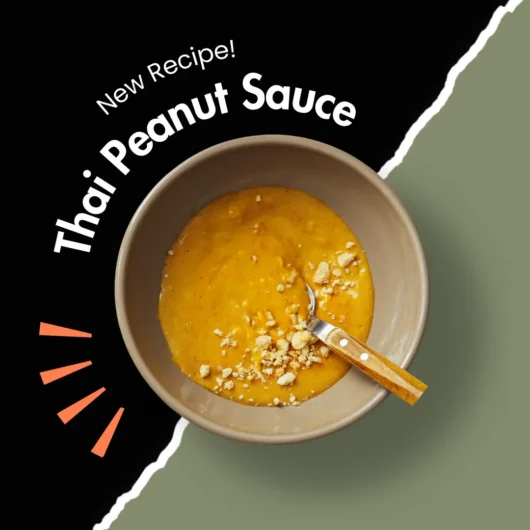 Quick and Easy Thai Peanut Dipping Sauce Recipe