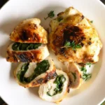 Spinach and Goat Cheese Stuffed Chicken Breasts